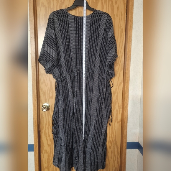 H&M XL \ XXL DRAWSTRING-DETAIL KAFTAN DRESS - Picture 2 of 6